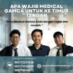 Apa wajib medical gamca untuk ke timur tengah