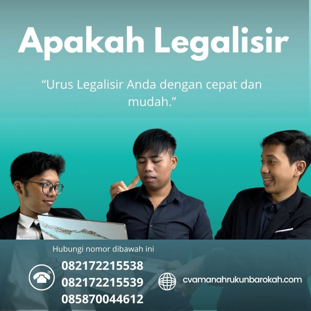 Apakah Legalisir Apakah legalisir