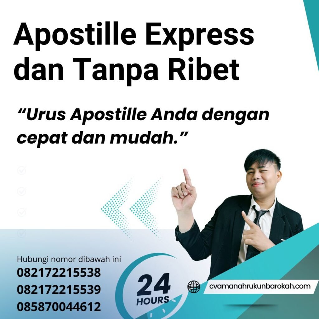 Apostille Express dan Tanpa Ribet Apostille express dan tanpa ribet