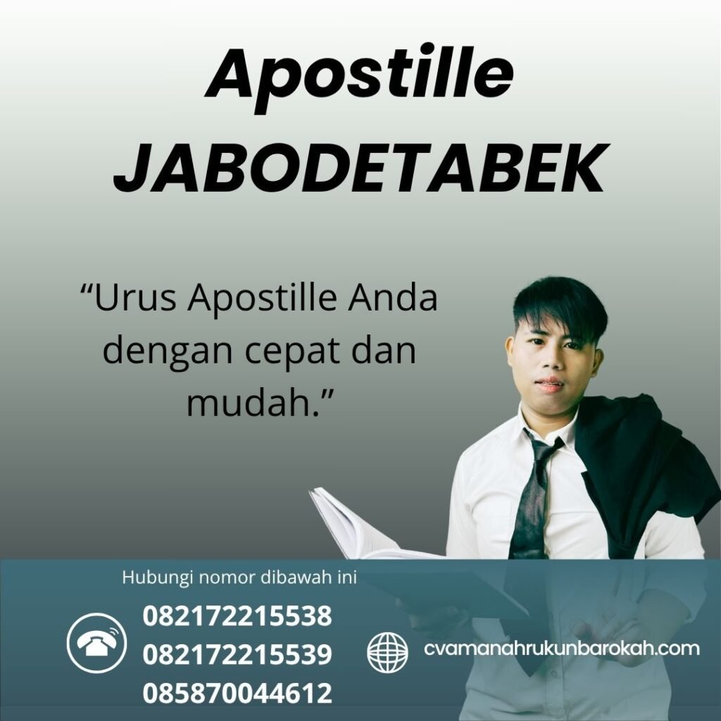 Apostille jabodetabek