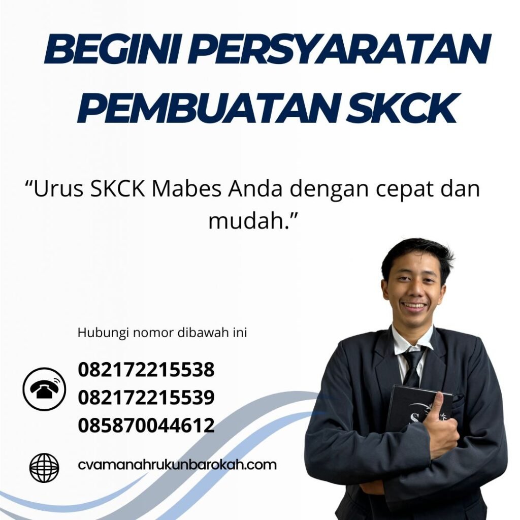 Begini Persyaratan Pembuatan SKCK Begini persyaratan pembuatan skck