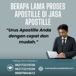 Berapa lama proses apostille di jasa apostille
