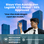 Biaya visa austria dan logistik vfs global 99% approved