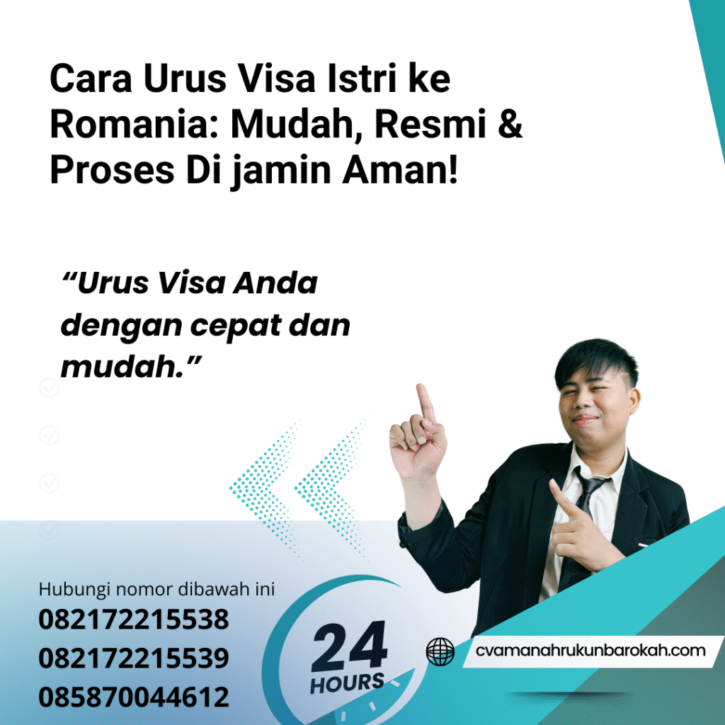 Cara Urus Visa Istri ke Romania Mudah, Resmi & Proses Di jamin Aman! Cara urus visa istri ke romania mudah, resmi & proses di jamin aman!