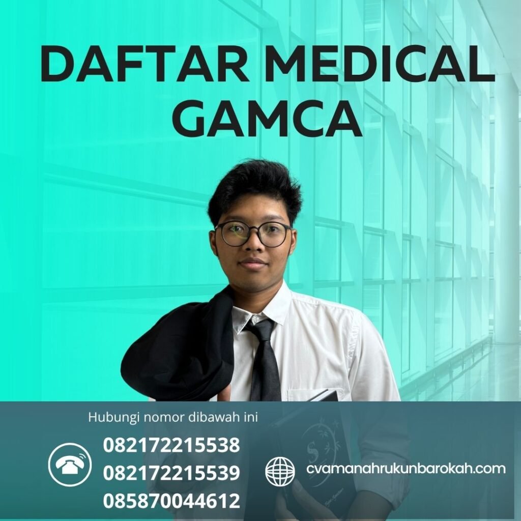 Daftar Medical Gamca Daftar medical gamca