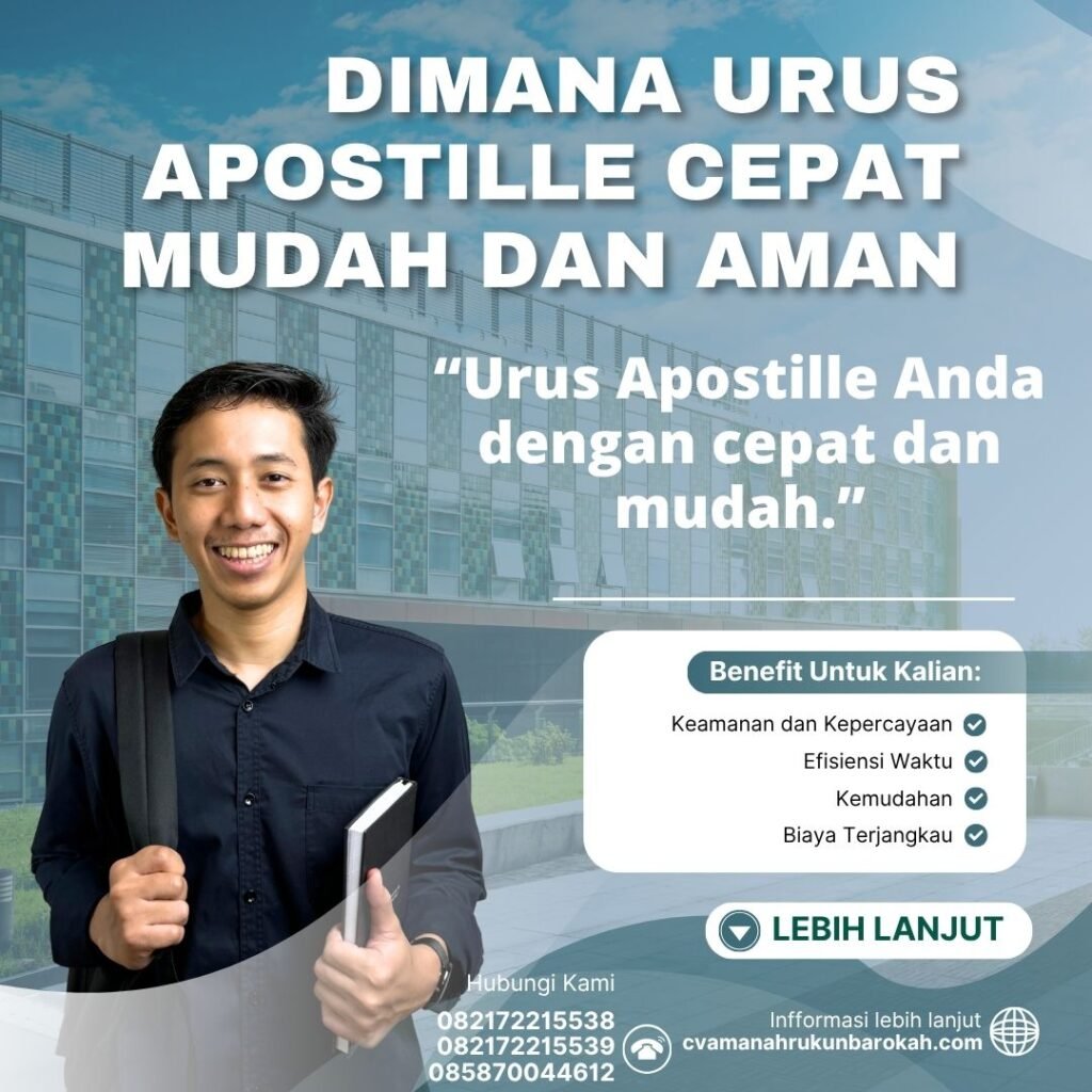 Dimana urus apostille cepat mudah dan aman