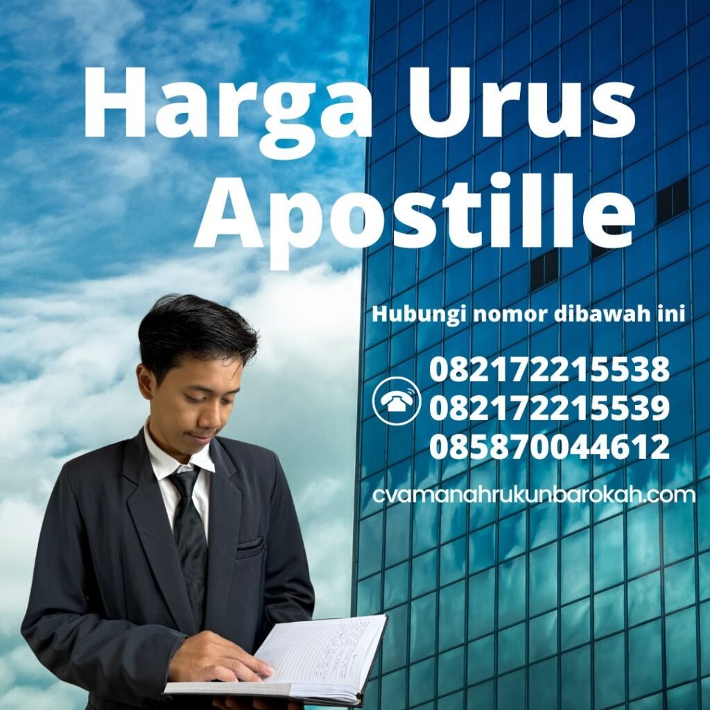 Harga Urus Apostille Harga urus apostille