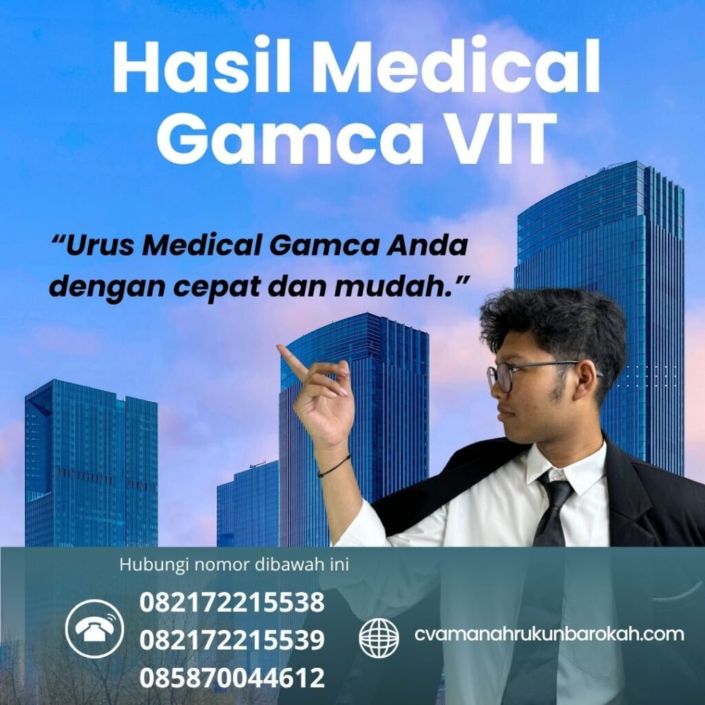 Hasil Medical Gamca VIT Hasil medical gamca vit