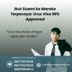 Ikut suami ke maroko terpecaya urus visa 99% approved