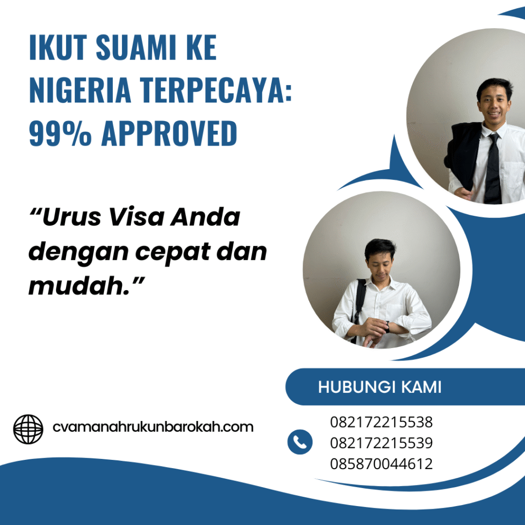 Ikut suami ke nigeria terpecaya 99% approved