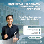 Ikut suami ke panama urus visa 99% approved