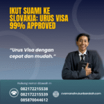 Ikut suami ke slovakia urus visa 99% approved