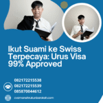 Ikut suami ke swiss terpecaya urus visa 99% approved