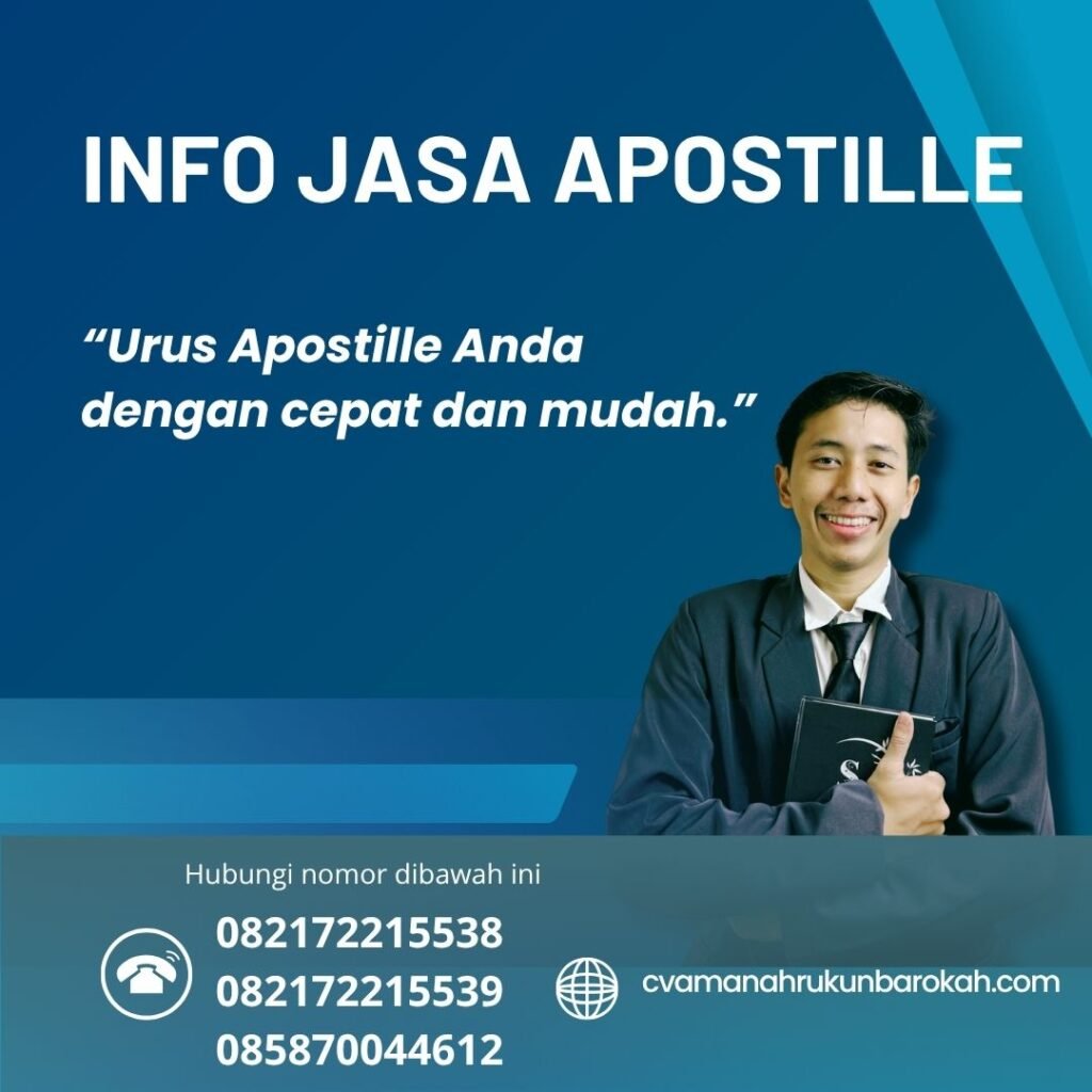 Info Jasa Apostille Info jasa apostille