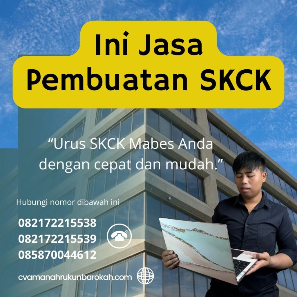 Ini jasa pembuatan skck
