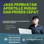 Jasa pembuatan apostille mudah dan proses cepat