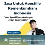 Jasa untuk apostille kemenkumham indonesia