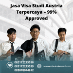 Jasa visa studi austria terpercaya – 99% approved