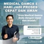 Medical gamca 1 hari jadi proses cepat dan aman