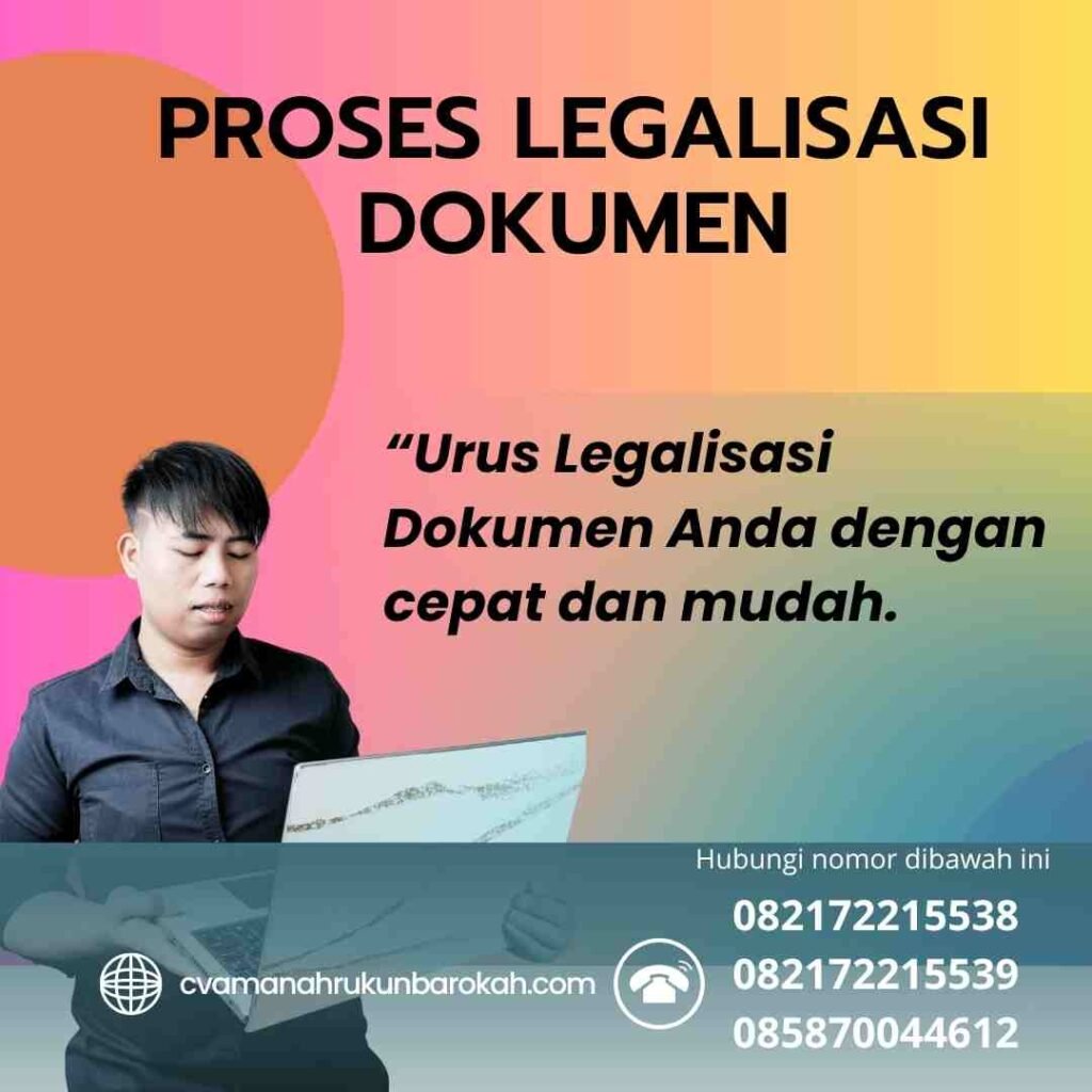 Proses legalisasi dokumen