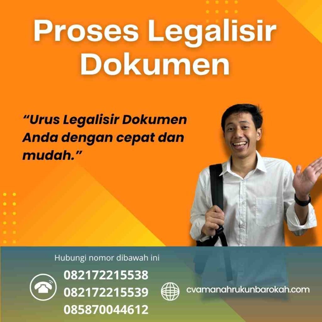 Proses Legalisir Dokumen Proses legalisir dokumen