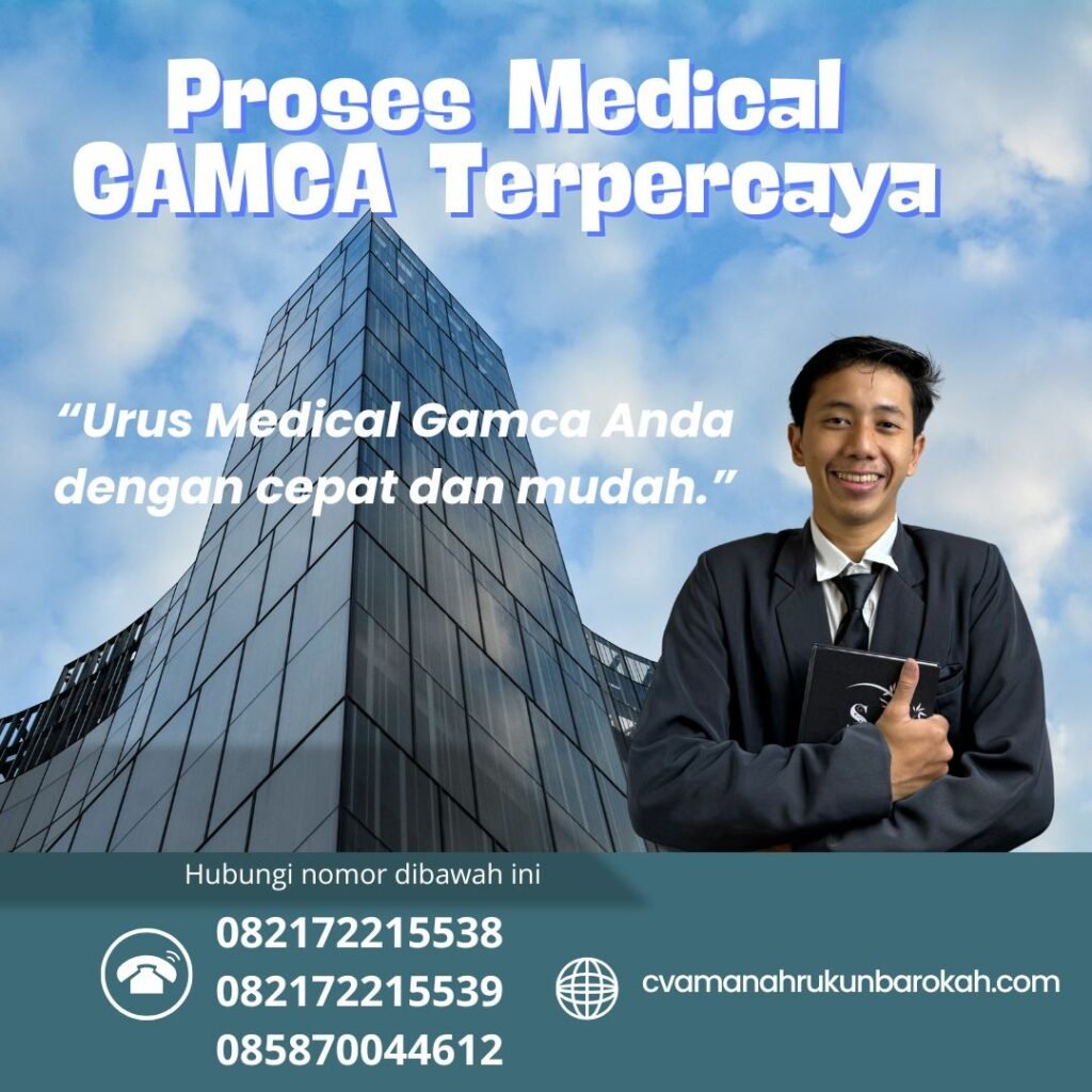 Proses Medical GAMCA Terpercaya Proses medical gamca terpercaya