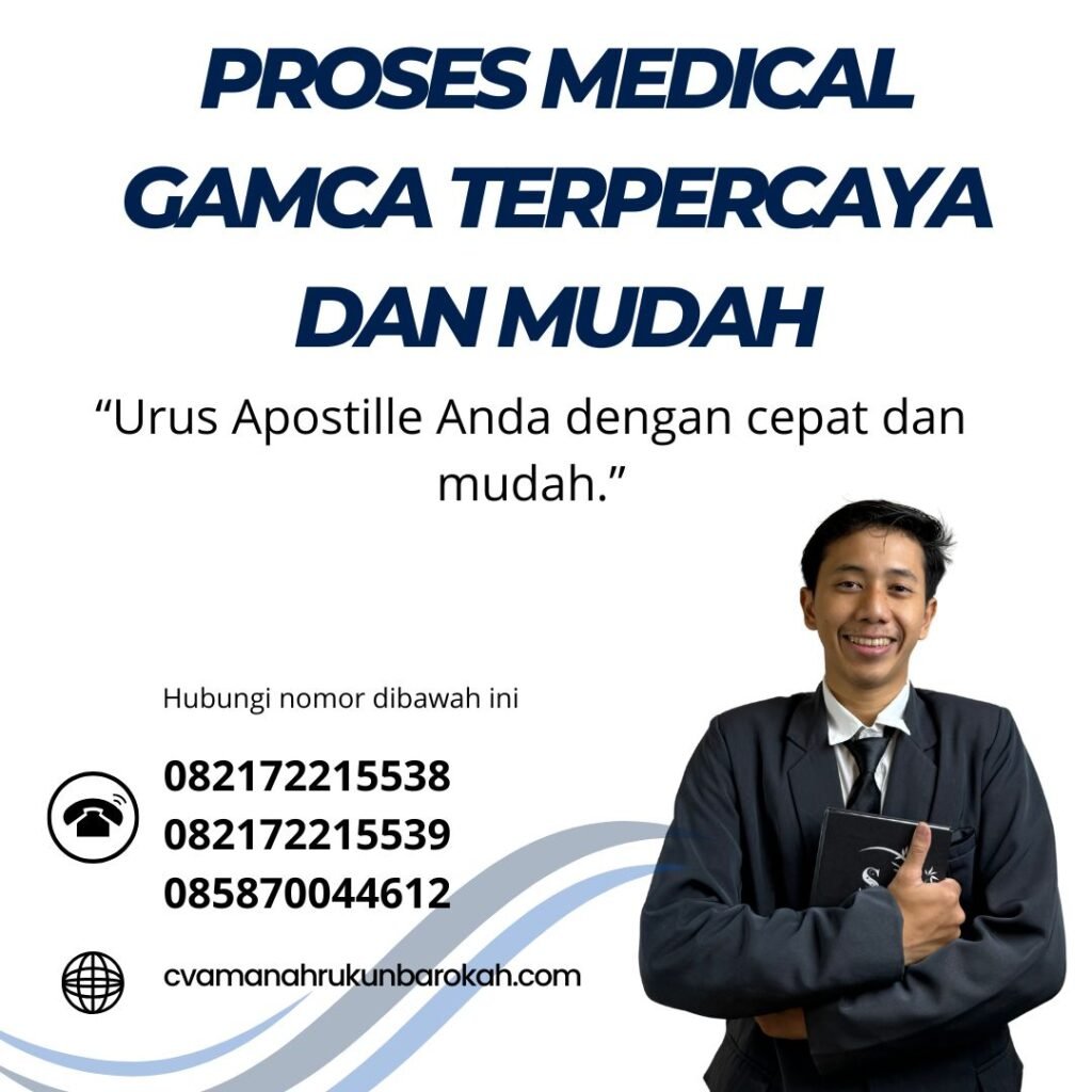 Proses medical gamca terpercaya dan mudah