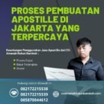 Proses pembuatan apostille di jakarta yang terpercaya