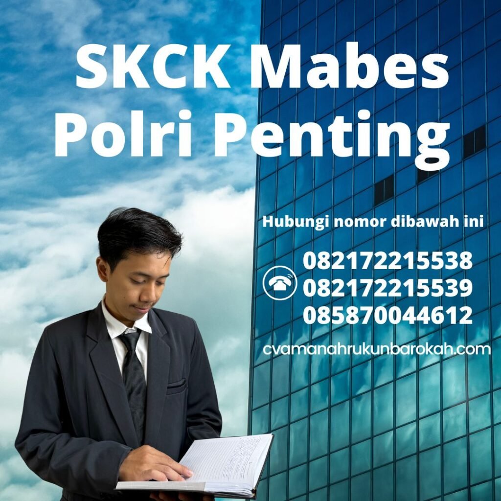 Skck mabes polri penting