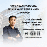 Spesifikasi foto visa belgia yang benar – 99% approved