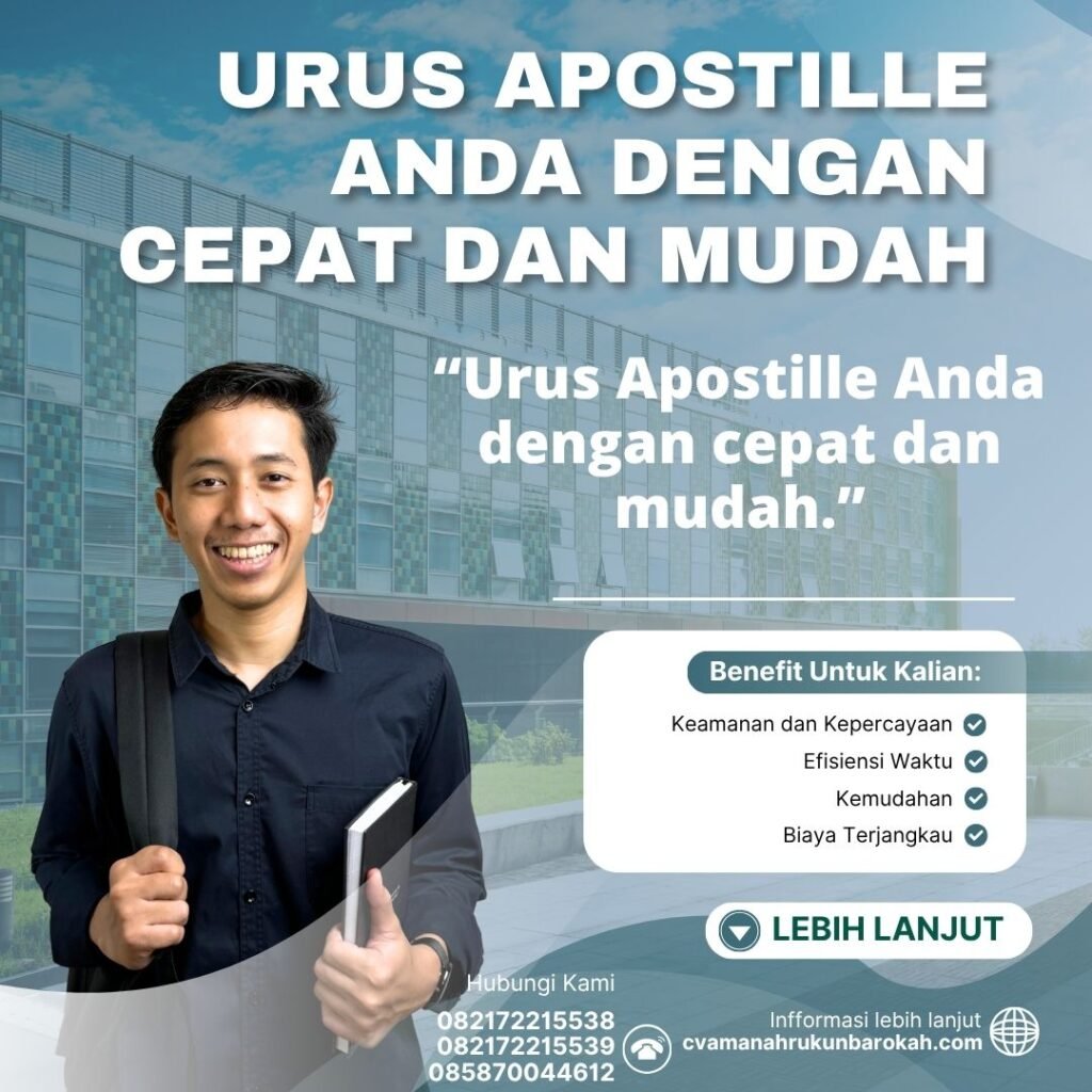 Urus apostille anda dengan cepat dan mudah