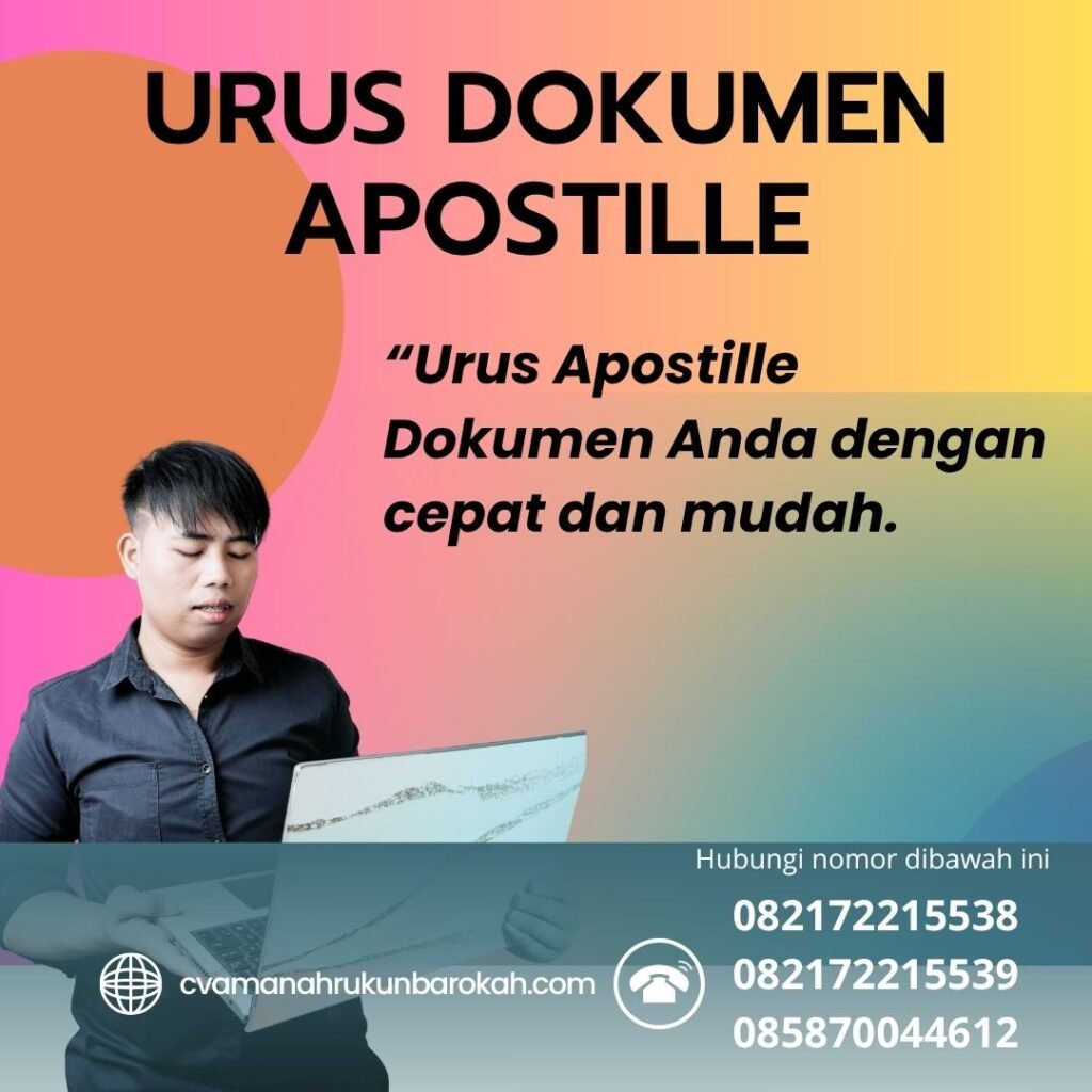 Urus Dokumen Apostille Urus dokumen apostille