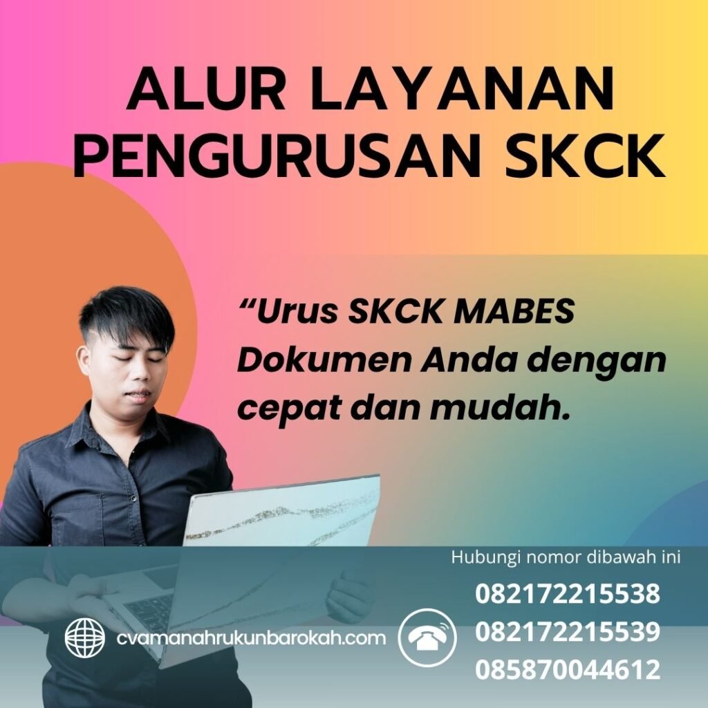 Alur layanan pengurusan skck