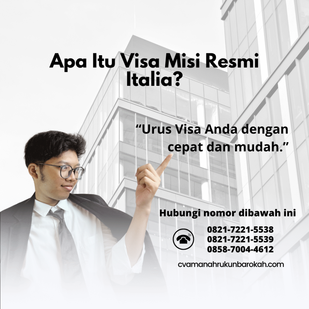 Apa Itu Visa Misi Resmi ItaliaVisa Undangan Resmi Italia Di butuhkanMemilih Jasa Visa Turis Italia dari KamiItu E-Visa Azerbaijan Apa itu visa misi resmi italiavisa undangan resmi italia di butuhkanmemilih jasa visa turis italia dari kamiitu e visa azerbaijan