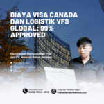 Biaya visa canada dan logistik vfs global 99% approved