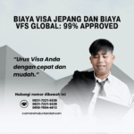 Biaya visa jepang dan biaya vfs global 99% approved