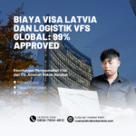 Biaya visa latvia dan logistik vfs global 99% approved