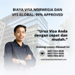 Biaya visa norwegia dan vfs global 99% approved