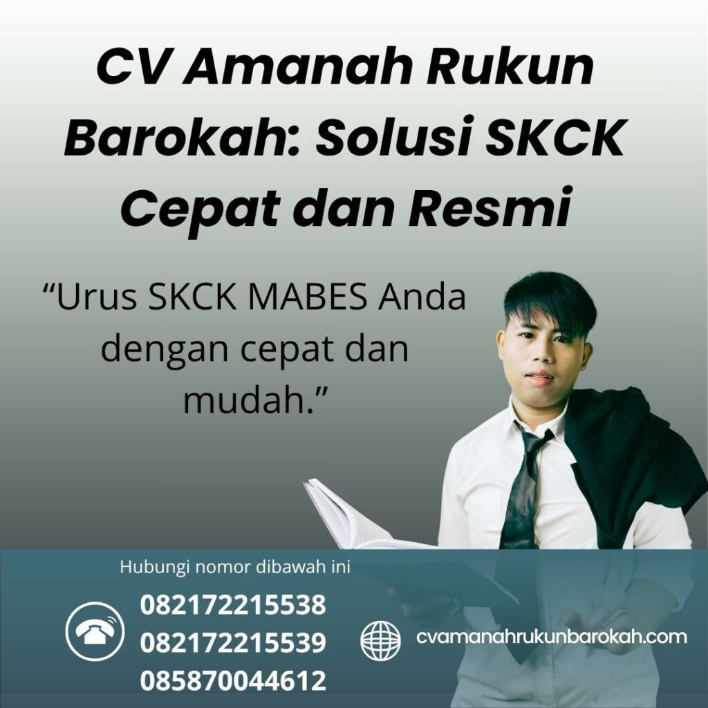 Cv amanah rukun barokah solusi skck cepat dan resmi