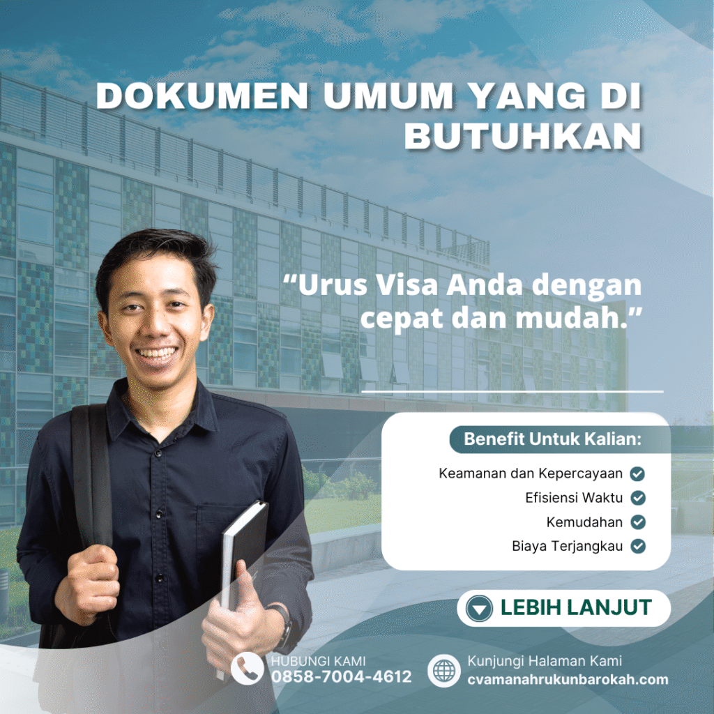 Dokumen umum yang di butuhkan (1)