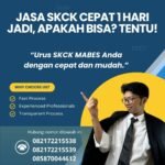 Jasa skck cepat 1 hari jadi, apakah bisa tentu!