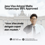Jasa visa adopsi malta terpercaya 99% approved
