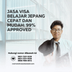 Jasa visa belajar jepang cepat dan mudah 99% approved
