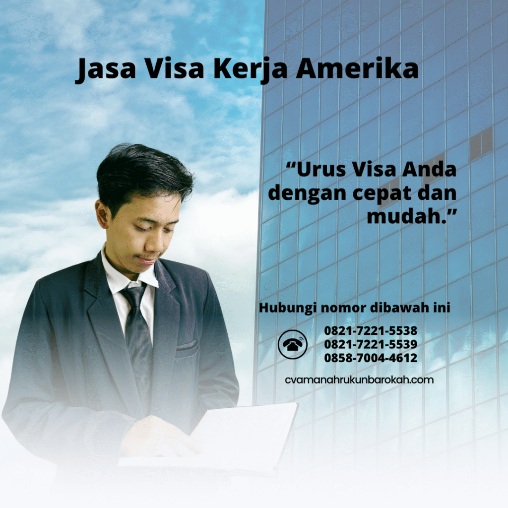 Jasa visa kerja amerika visa awak kapal kerja bawahan italia 99% approved