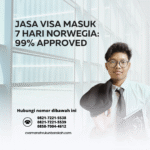 Jasa visa masuk 7 hari norwegia 99% approved