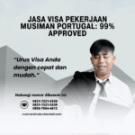 Jasa visa pekerjaan musiman portugal 99% approved