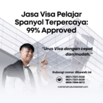 Jasa visa pelajar spanyol terpercaya 99% approved