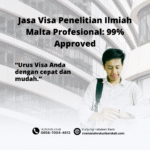 Jasa visa penelitian ilmiah malta profesional 99% approved