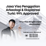 Jasa visa penggalian arkeologi & eksplorasi turki 99% approved