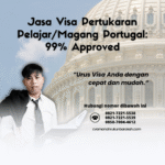 Jasa visa pertukaran pelajarmagang portugal 99% approved